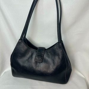 Fossil Sedona Genuine Leather Scoop Satchel Hobo Handbag